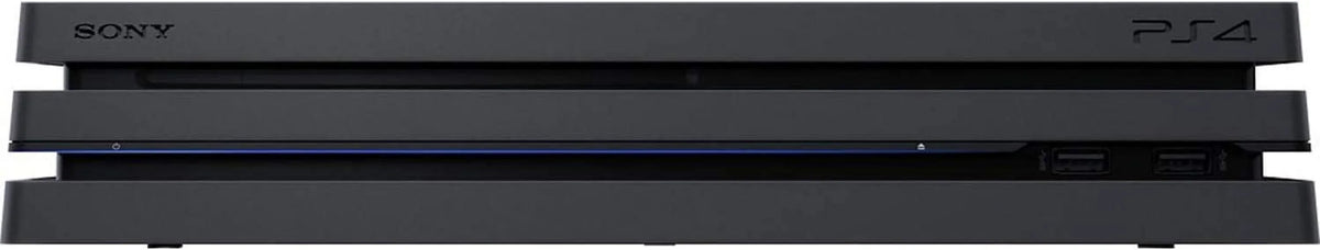PlayStation 4 Pro 1TB Gaming Console Black Headset With BOLT AXTION Cleaning Kit Bundle Like New