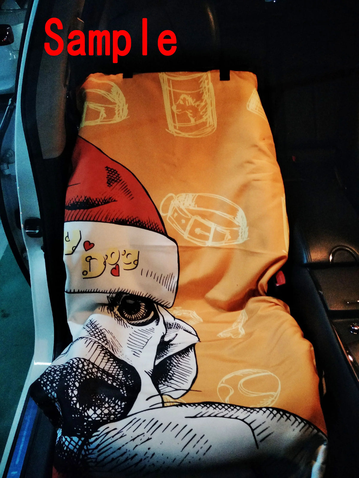 GCKG Starfish Pet Car Seat Cover,Sky Cloud Beach Starfish Shell Pet Car Seat Cover Dog Car Seat Mat Hammock Cargo Mat Trunk Mat For Cars Trucks and SUV 54x60 inches