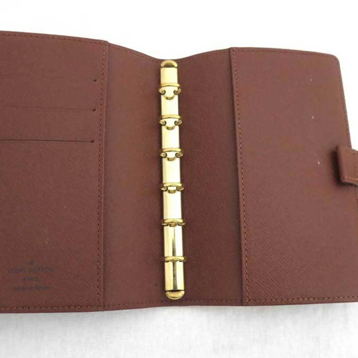 Pre-Owned Louis Vuitton LOUIS VUITTON Notebook Cover Monogram Agenda PM Canvas Brown Unisex R20005 (Good)