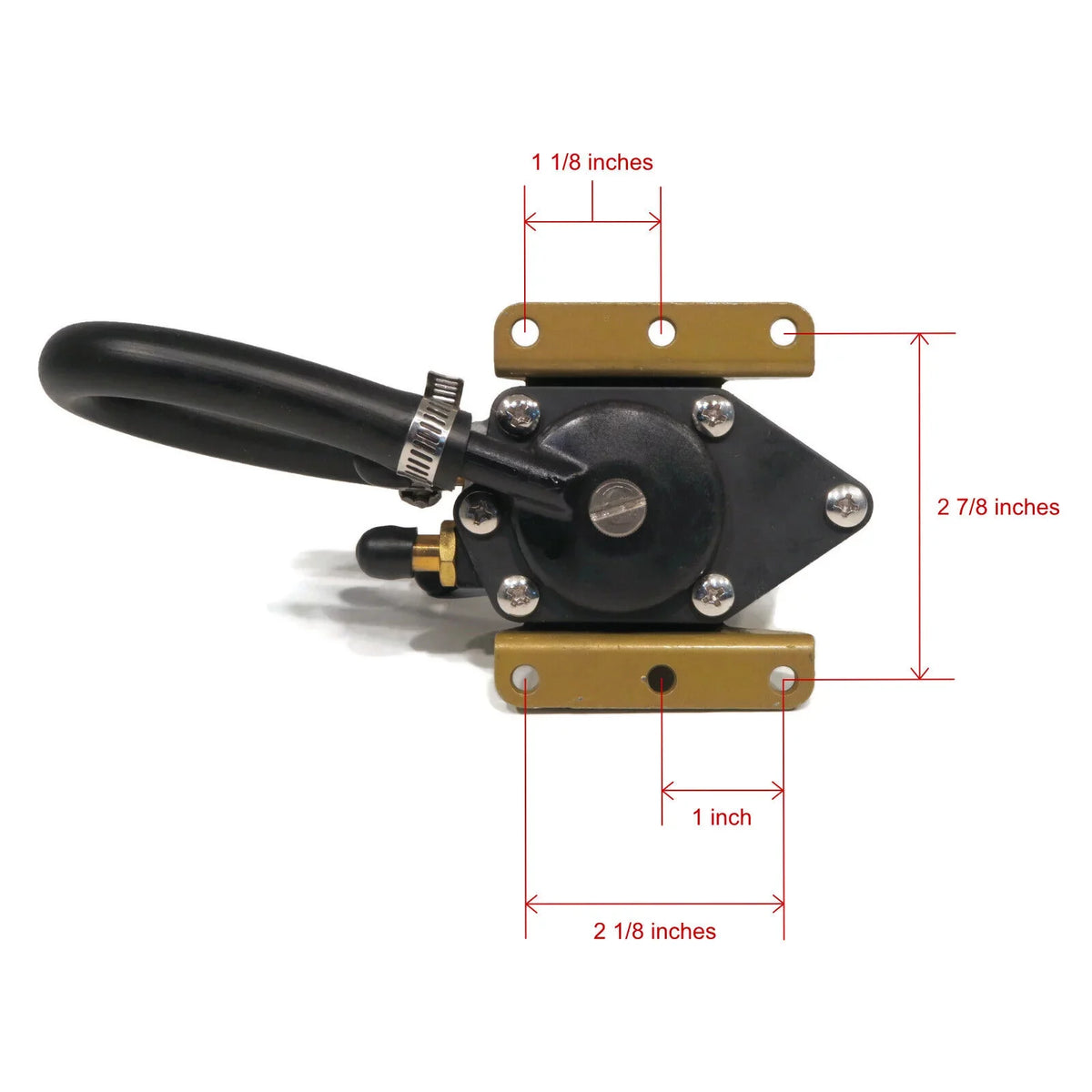 The ROP Shop | VRO Conversion Fuel Pump for 1991 Evinrude, Johnson 120 J120TLEIE, VJ120TXEIE