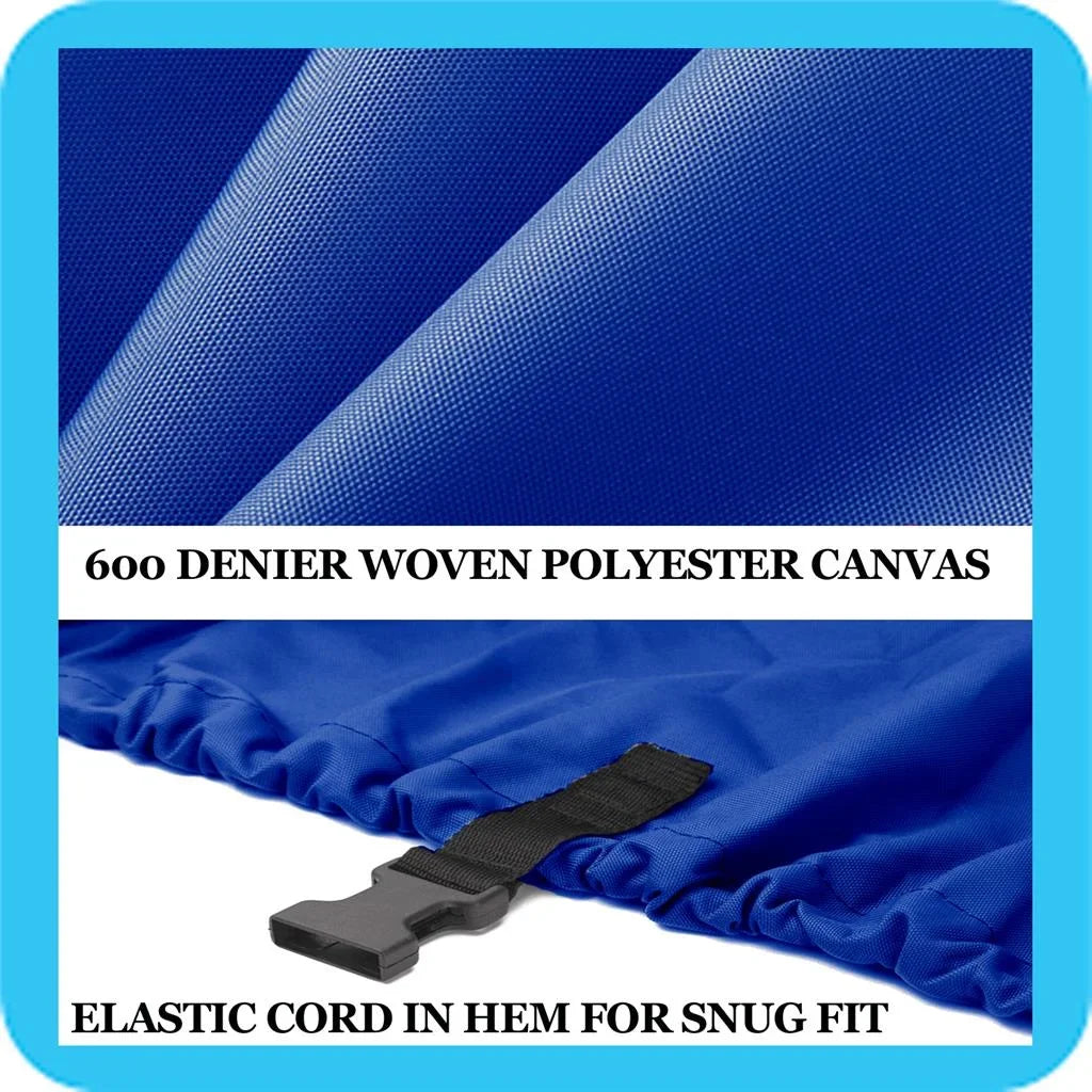 BLUE, GREAT QUALITY BOAT COVER Compatible for Four Winns Boats Sundowner 195 1987 1992 1993 1994