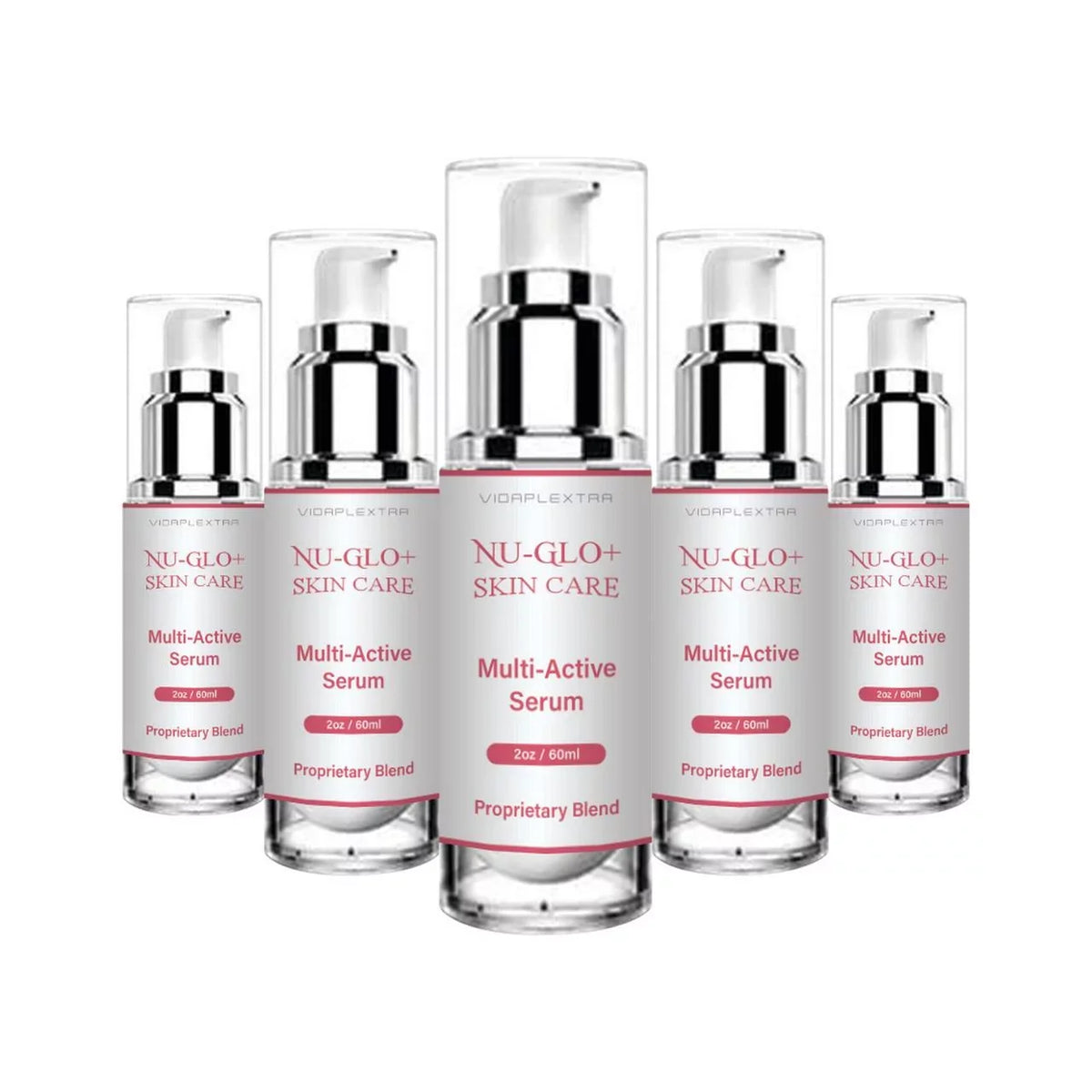 (5 Pack) Nu-Glo+ Skincare - Nu-Glo+ Skincare Serum