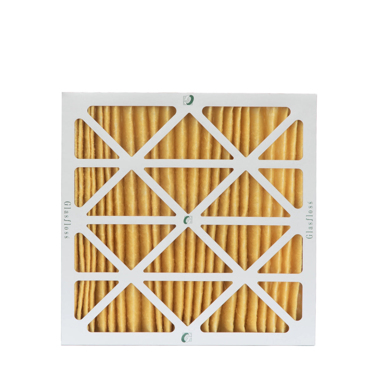3 Pack of 18x18x2 MERV 11 Pleated 2" Inch Air Filters by Glasfloss. Actual Size: 17-1/2 x 17-1/2 x 1-3/4