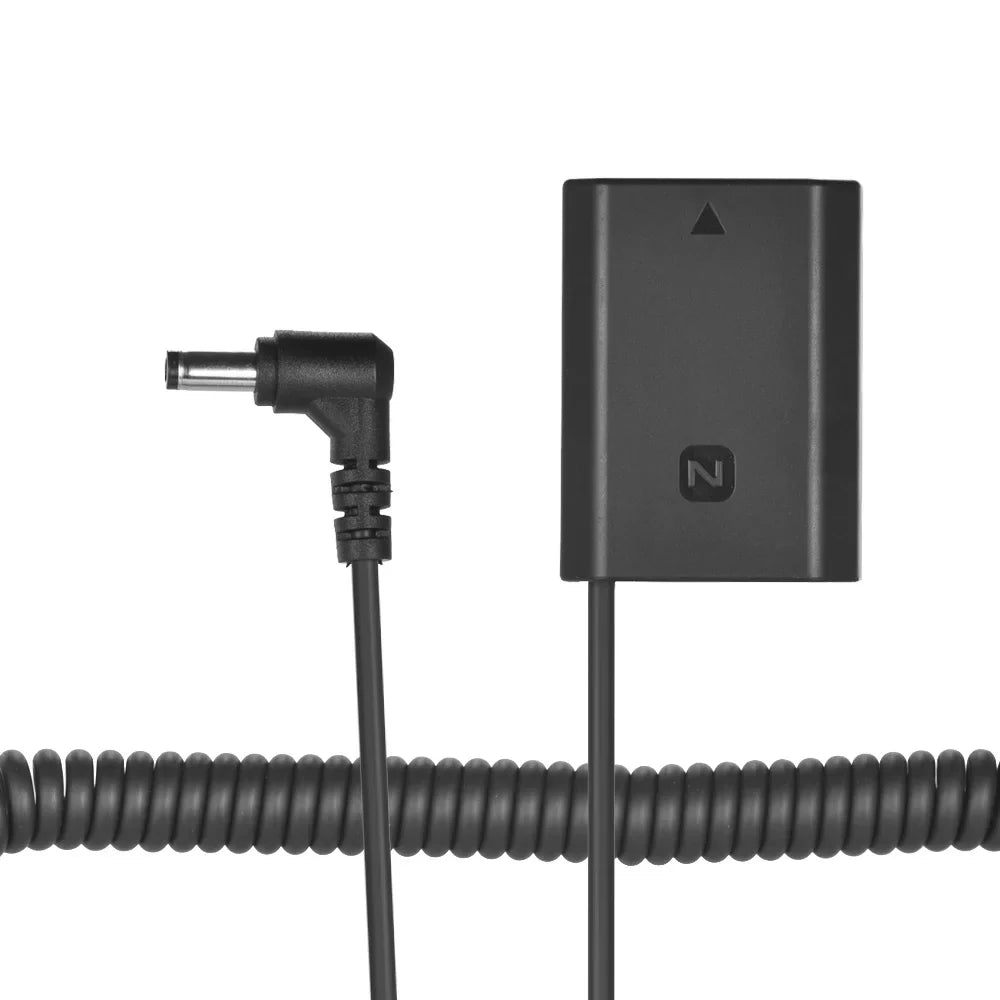 Andoer Adapter,A9 A7riii A7siii Cable A7iii A9 Dummy BatteryCoupler Cable A7iiiCoupler Cable Np-fz100 Dummy Battery A7iii A9 A7riii Eryue Qisuo