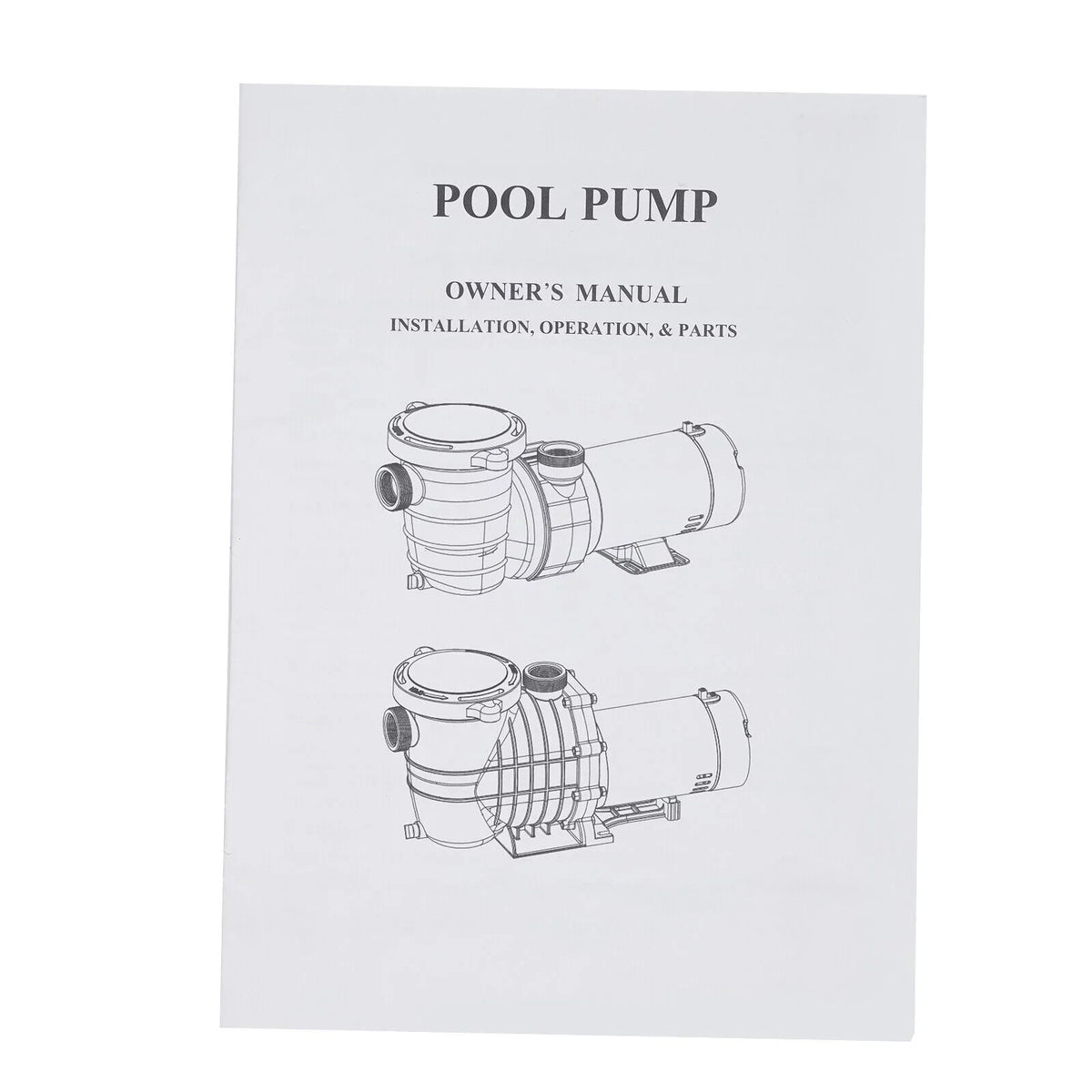 Denest Hbp1500ⅱ 2.0hp 1500w Inground/ Above Ground Swimming Pool Pump with Strainer Basket and Connectors