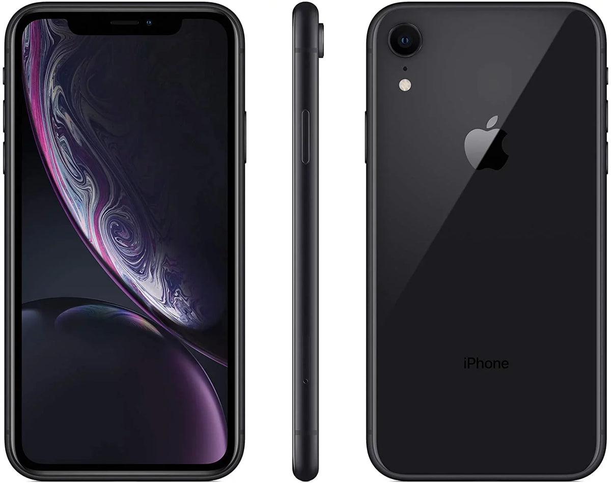 Restored iPhone XR A1984 (Fully Unlocked) 64GB Black (Refurbished)