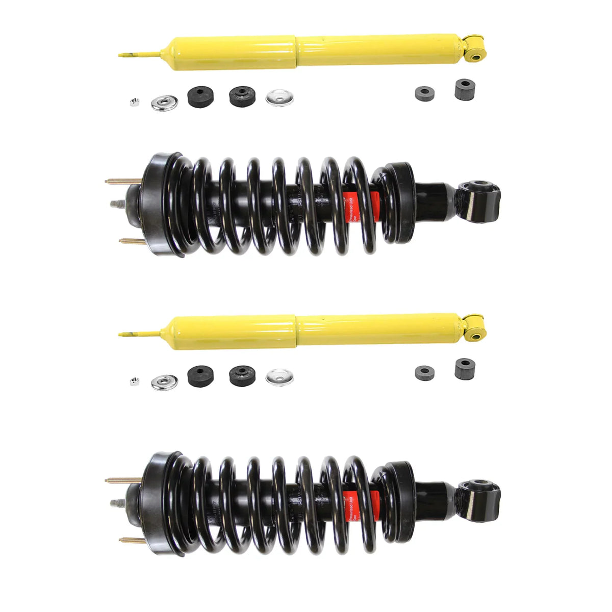 For Ford Crown Victoria P71 2003-2011 Monroe Front Rear Shocks & Struts Set - Buyautoparts