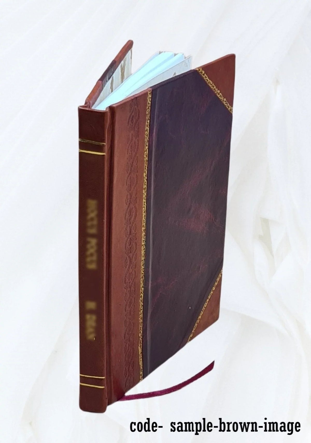 Mémoire sur le torréfacteur mécanique, par M. E. Rolland... 1864 [Leather Bound]