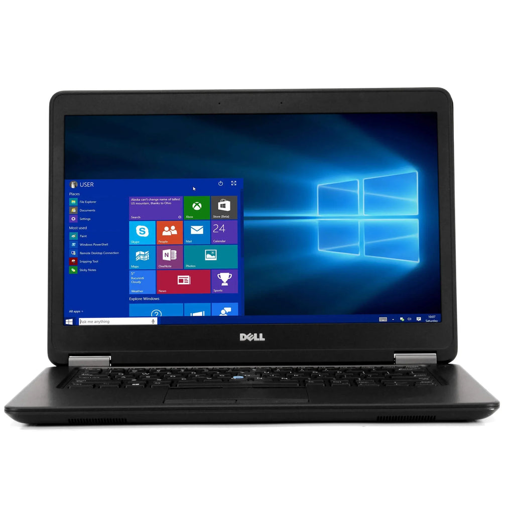 " Latitude E7450 Portable computer Computer, 2.90 GHz i5 Dual Core Gen 5, 8GB DDR3 RAM, 240GB Solid State Drive (SSD) SSD Hard Drive, Windows 10 Professional 64Bit, 14"" Display Second-hand