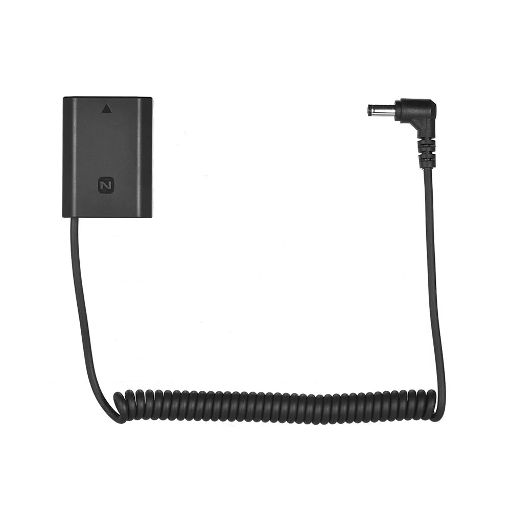 Andoer Adapter,A9 A7riii A7siii Cable A7iii A9 Dummy BatteryCoupler Cable A7iiiCoupler Cable Np-fz100 Dummy Battery A7iii A9 A7riii Eryue Qisuo