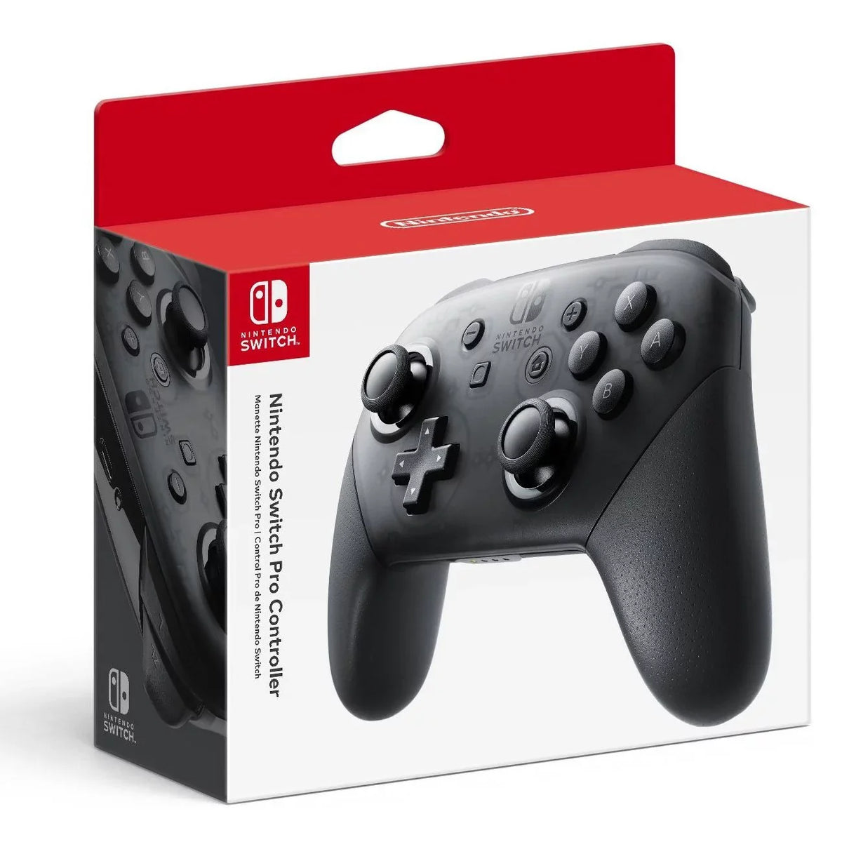 Nintendo Switch Console Neon Red & Blue with Extra Wireless Controller, New Super Mario Bros. U Deluxe and Monitor Cleaning Cloth