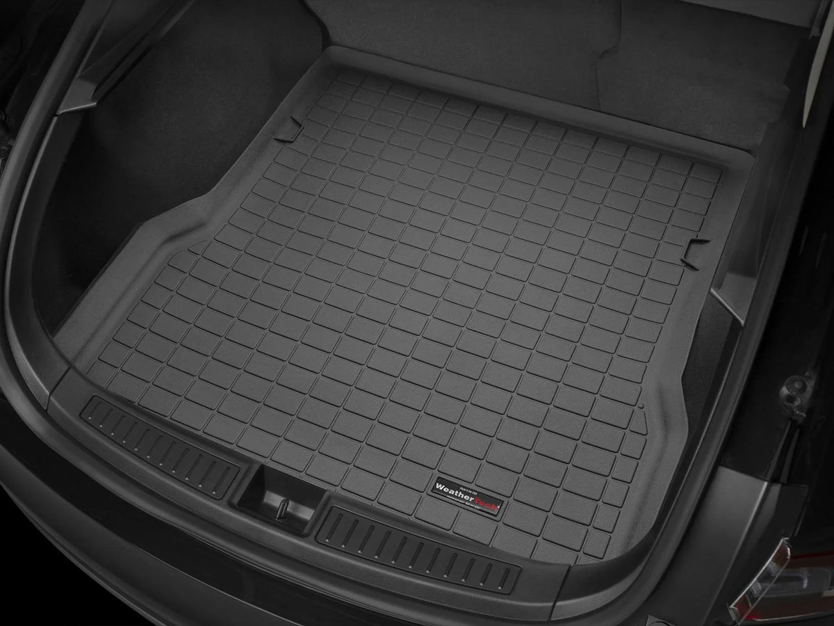 WeatherTech Cargo Trunk Liner with Bumper Protector compatible with 2011-2015 Jaguar XJ Series - Trunk With Bumper Protector, Black