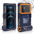 UrbanX Professional [15m/50ft] Swimming Diving Surfing Snorkeling Photo Video Liquid Protective Case Liquid Housing for vivo iQOO Z5x And all Phones Up to 6.9 Inch LCD with Lanyard