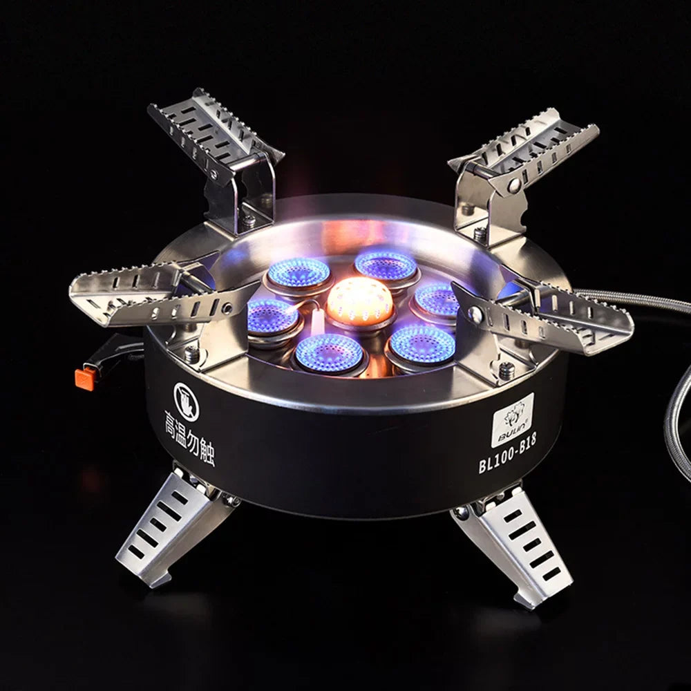 BULIN 18000W High-power Camping Stove, Foldable Backpacking Stove for Hiking