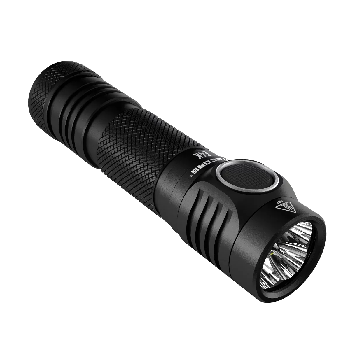 Combo: NITECORE E4K Compact EDC Flashlight - 4400 Lumens -1x NITECORE 21700 Battery Included w/Nitecore UT32 Dual Emitter Headlamp -1100 Lumens