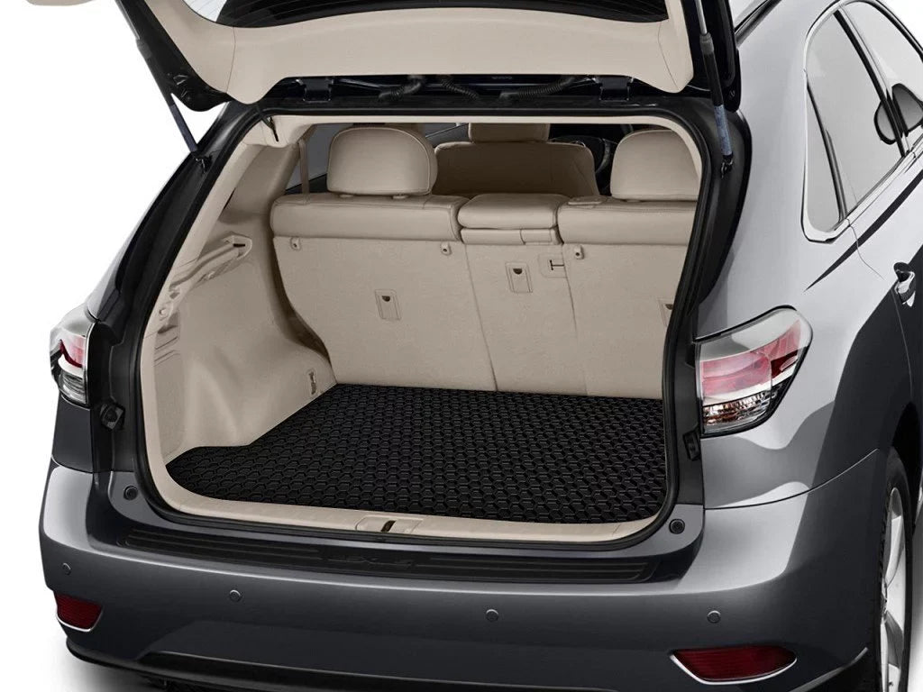 ToughPRO - Trunk Mat Compatible with TOYOTA Camry - All Weather Heavy Duty (Made in USA) - Black Rubber - 2013