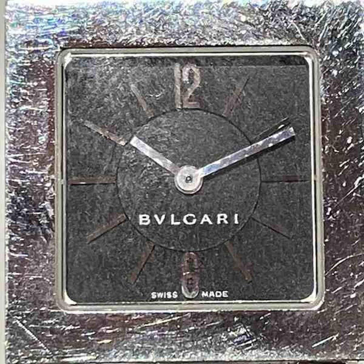 Pre-Owned Bulgari BVLGARI Quadrato SQ22SL Quartz Watch Ladies (Fair)