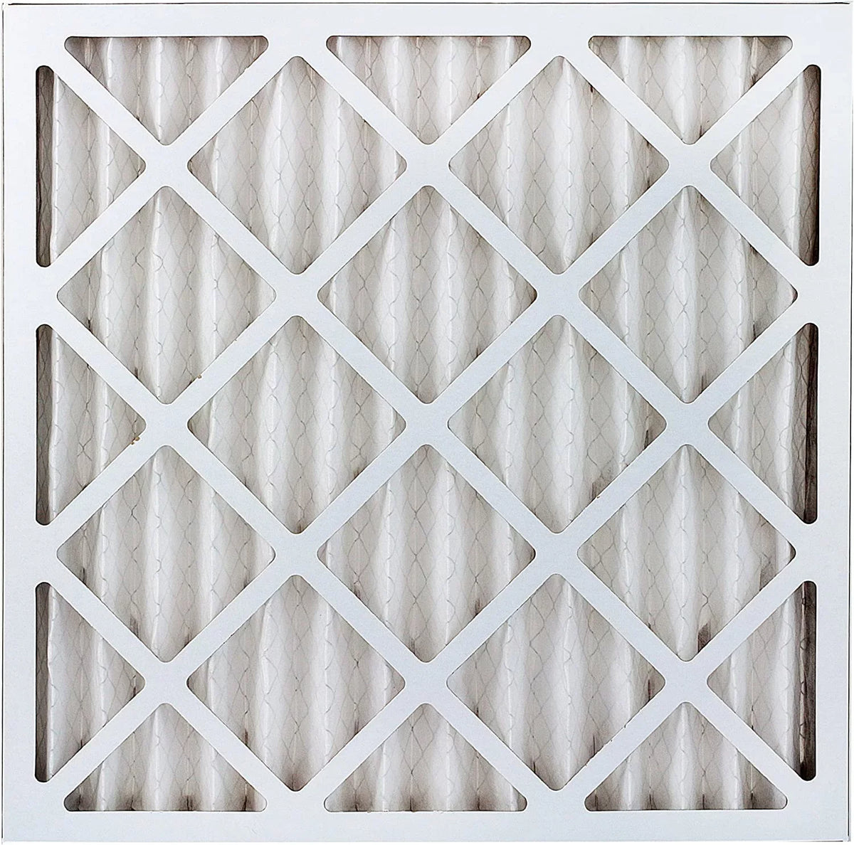 Filterbuy 20x20x2 MERV 13 Pleated HVAC AC Furnace Air Filters (2-Pack)