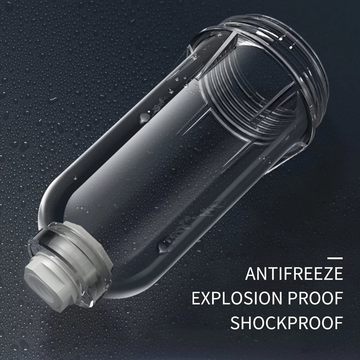 Watflow Spin Down Sediment Filter, Whole House Liquid Filter, Sediment Fluid Filter, Home Liquid Filter, 100 Micron
