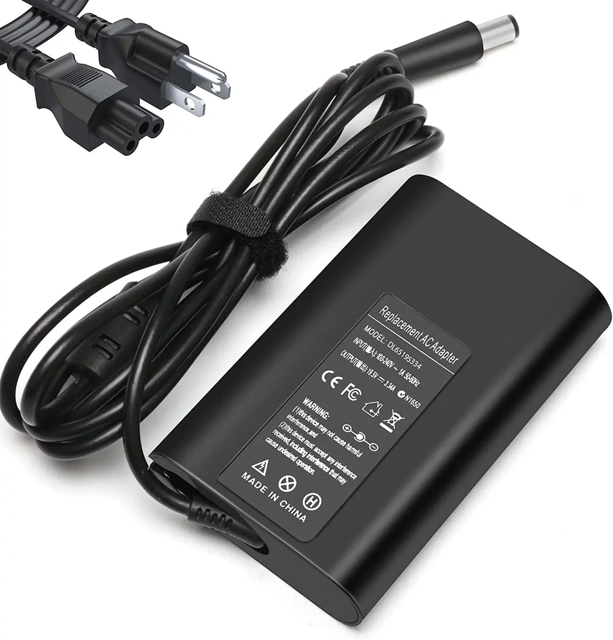 65W LA65NS2-01 Portable computer Charger AC Adapter for Latitude 5400 5500 5480 7400 7480 7490 7390 3440 E5400 E5420 E5450 E5470 E6420 E6430 E6540 E7470 E7480 LA65NM130