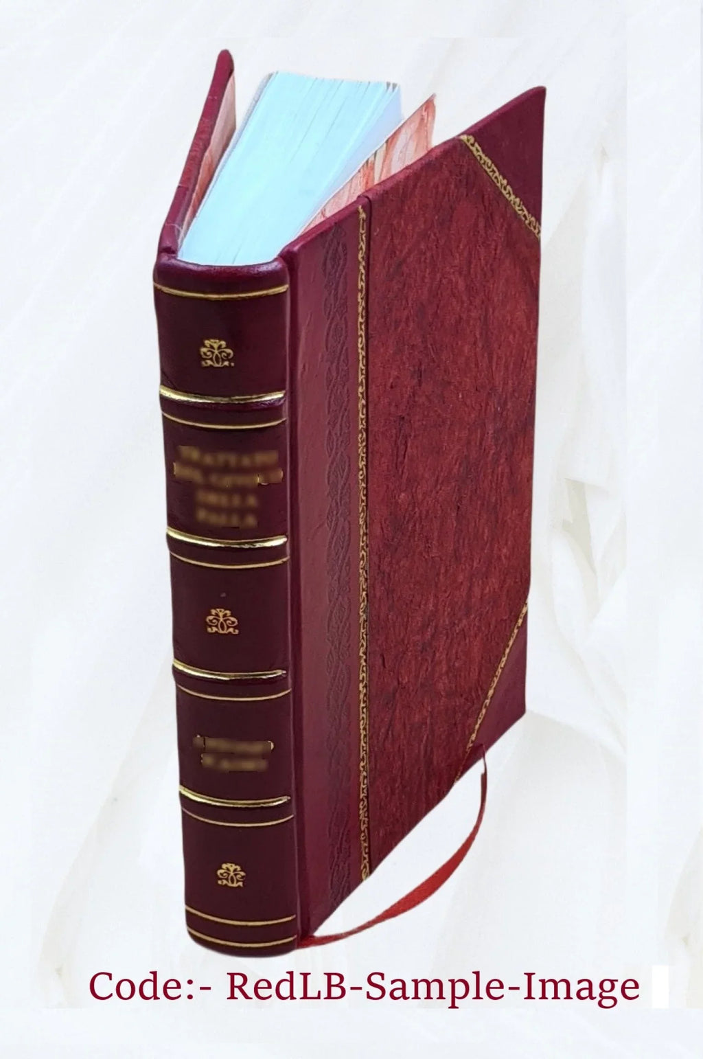 Biblioteca Scelta de Padi della Chiesa 1830 [Leather Bound]