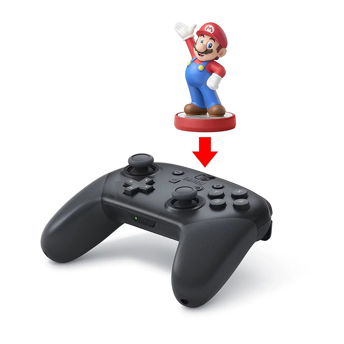 Nintendo Switch Console Animal Crossing: New Horizons Edition with Extra Wireless Controller, Pokemon Sword and Display Cleaning Cloth