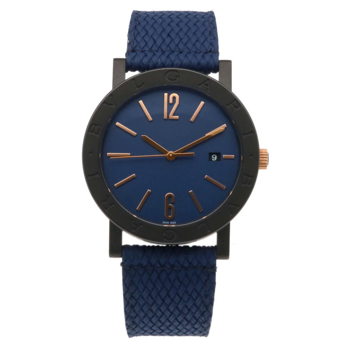 Pre-Owned Bvlgari BVLGARI watch stainless steel BB41S 103133 self-winding men's (Good)
