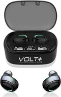 Wireless V5.1 PRO Earbuds Compatible with Galaxy S21+ 5G/Plus/Ultra IPX3 BlueTooth Touch Liquid / Sweatproof / Noise Reduction with Mic (Black)