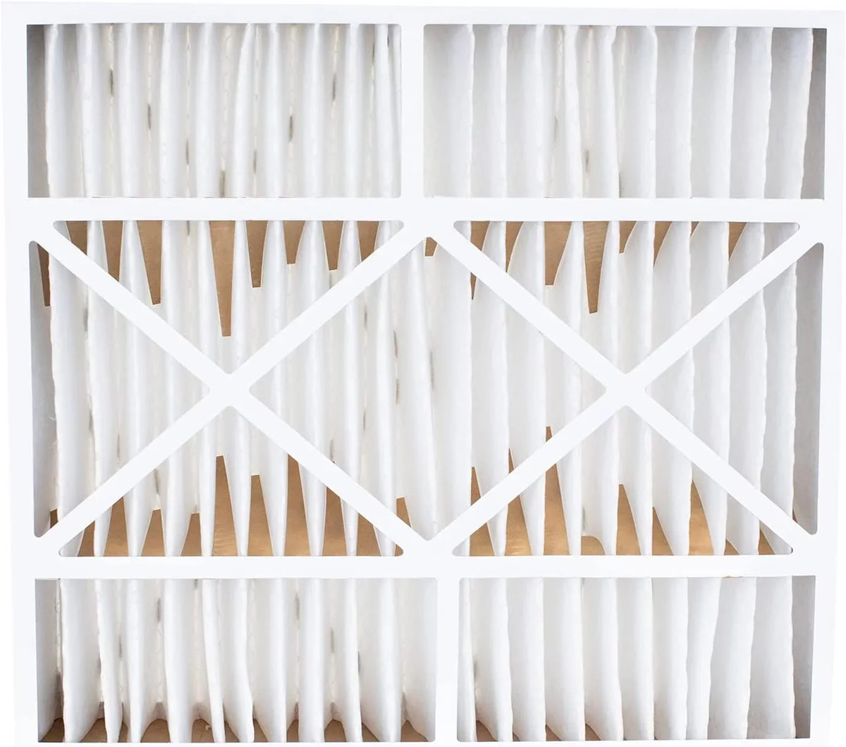Filterbuy 16x20x5 MERV 8 Pleated HVAC AC Furnace Air Filters for Honeywell FC100A1003 (3-Pack)