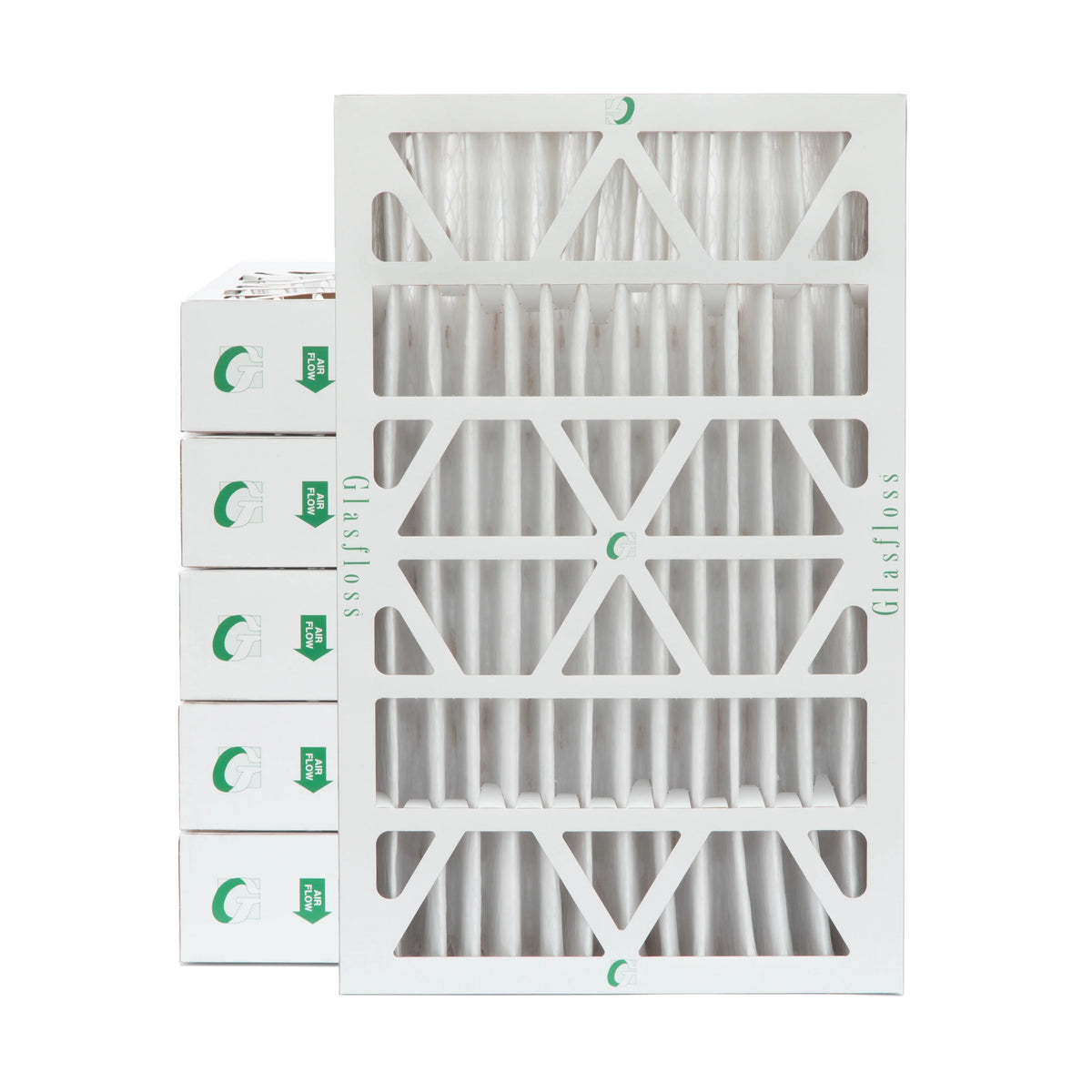 16x25x4 Air Filter Glasfloss ZL Series MERV 10 - Case of 6
