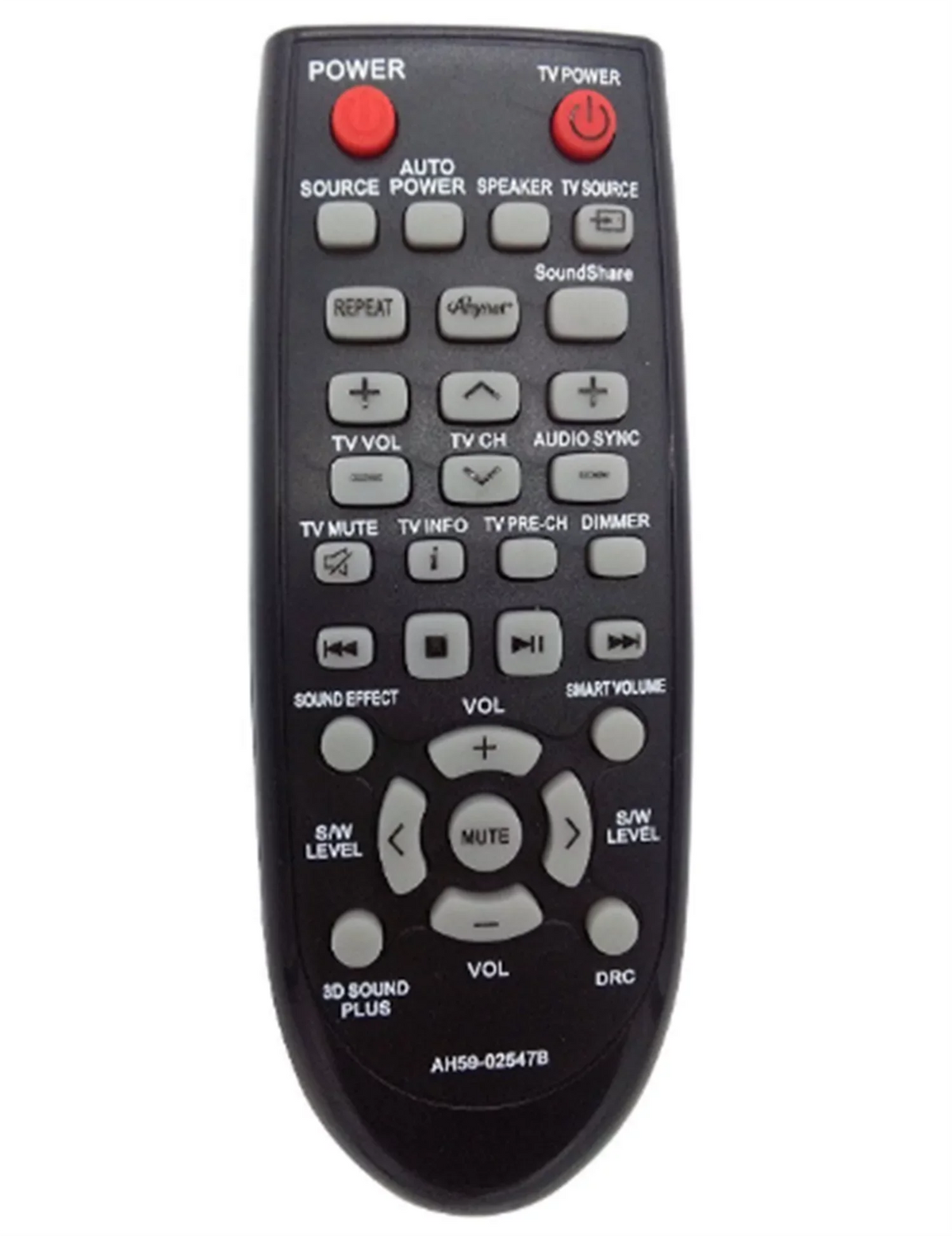 New AH59-02547B Remote Control Compatible with Sound Bar HWF450 PSWF450 HWF450ZA