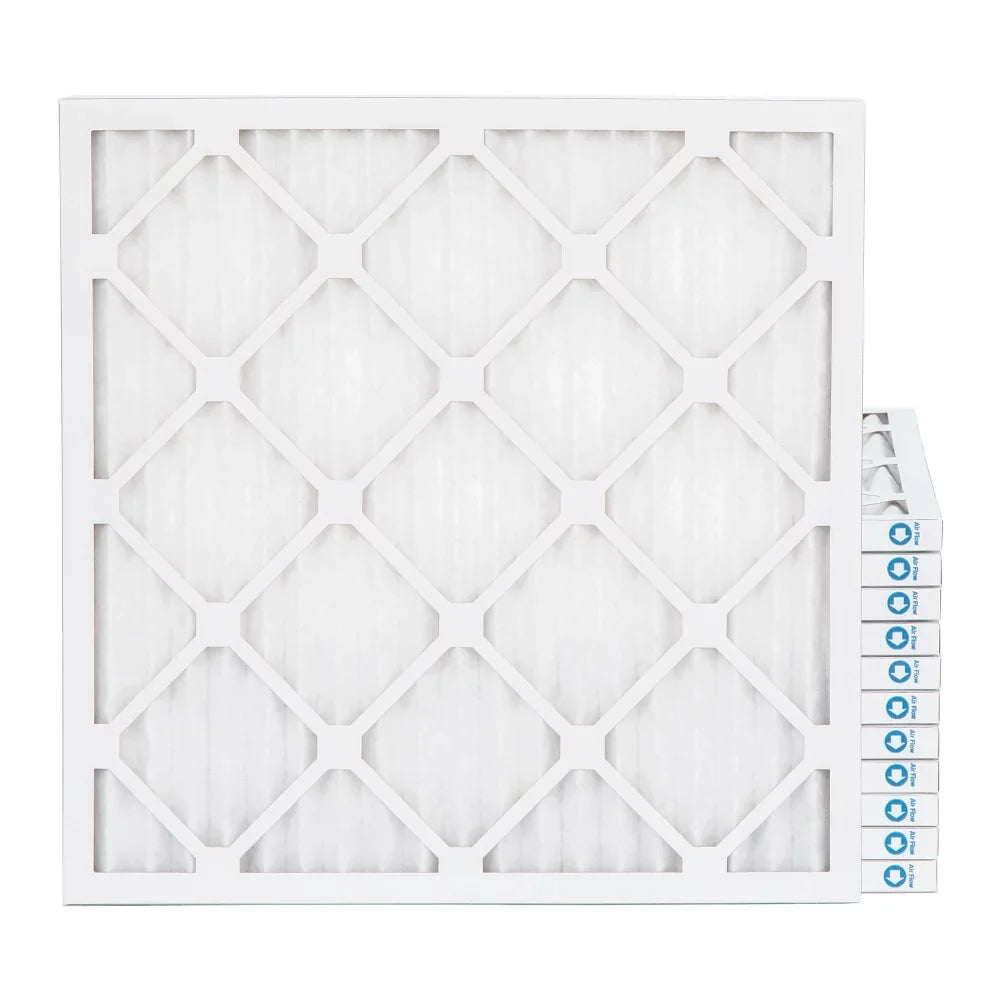 Pamlico Air 20x20x1 MERV 8 Pleated AC Furnace Air Filters. Case of 12. Actual Size: 19-1/2 x 19-1/2 x 3/4