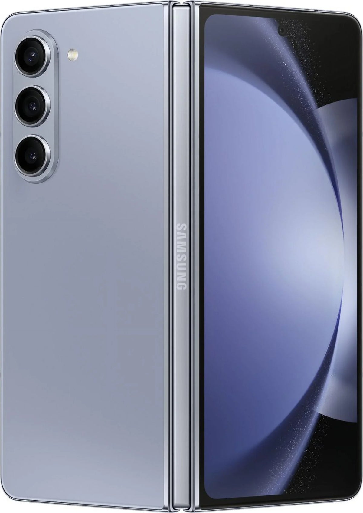 Restored Refurbished Galaxy Z Fold5 - 256GB (Wifi + LTE) (Unlocked) - Icy Blue (Refurbished)