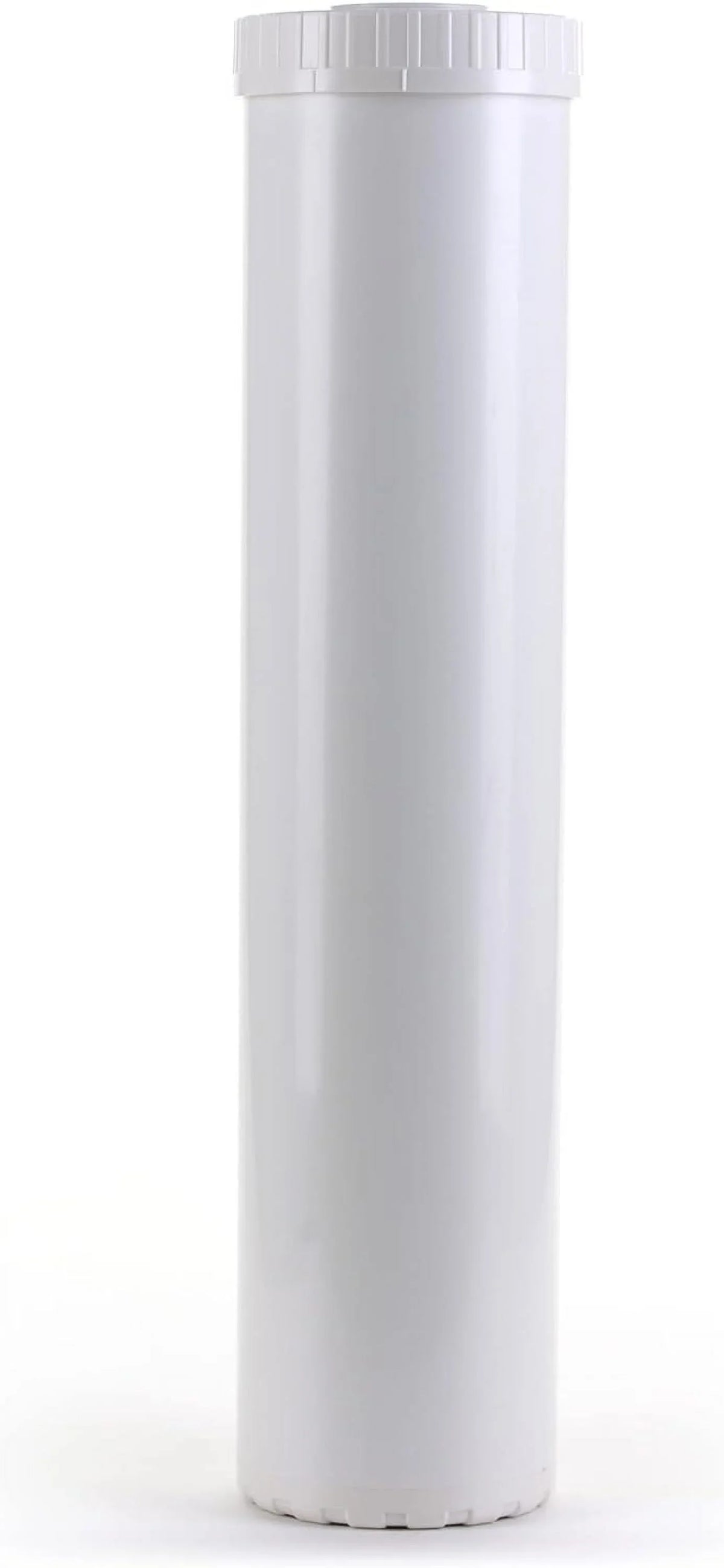 White Empty Liquid Filter Cartridge Tough Construction For Pre Post, Fits Standard Housings 4.5 X 20